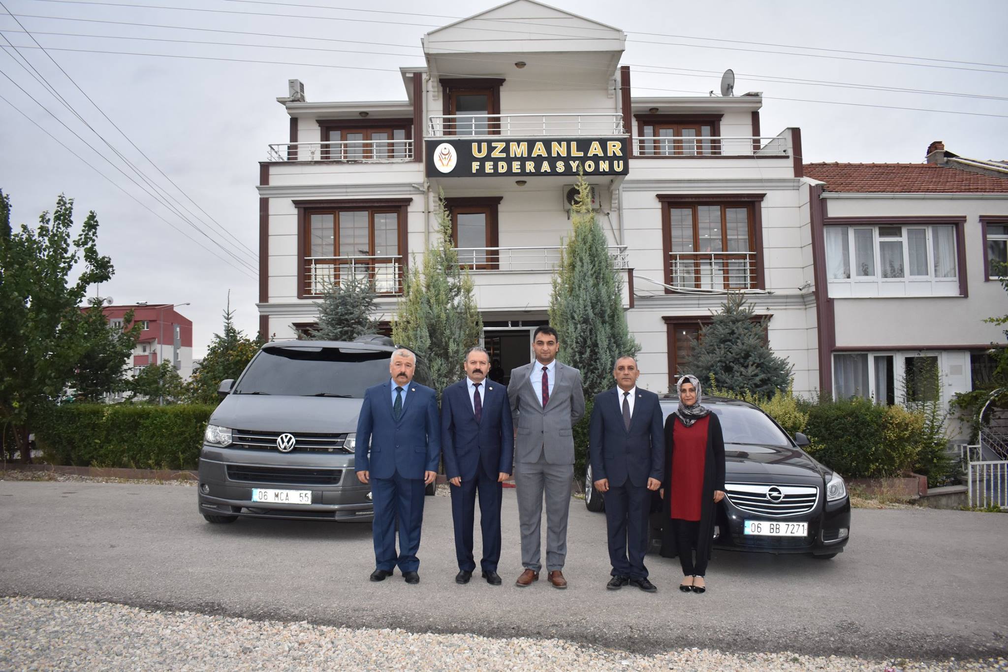 Uzmanlar Federasyonu hizmet binası açıldı