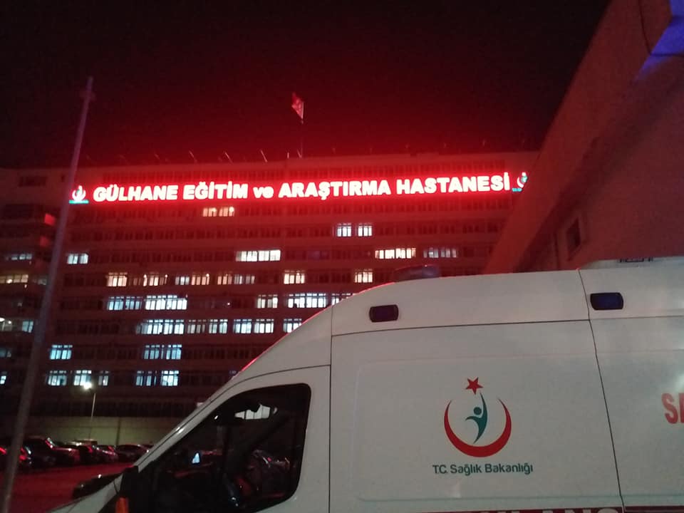 P.Uzm.Onb.Volkan ŞEVİK ambulans uçakla Ankara'ya sevki yapılmıştır federasyon yönetimi  olarak GATA'da karşılanmıştır.