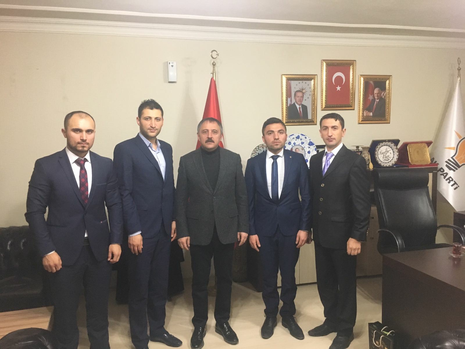 Kırşehir AK Parti İl Başkanlığı'na ziyaret