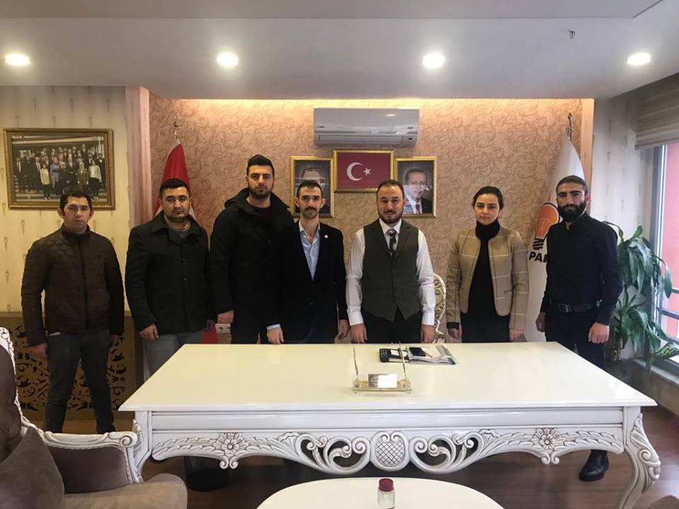 AK Parti Melikgazi İlçe Başkanlığı'na Ziyaret