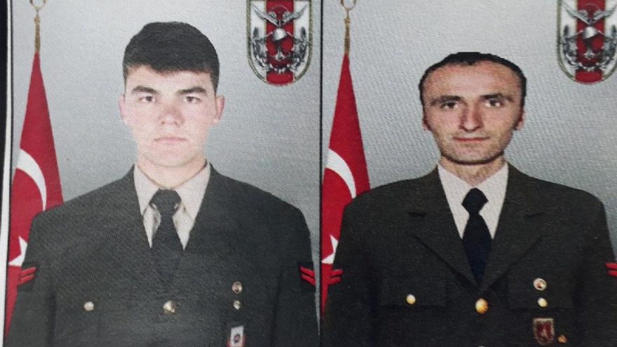 Uzman Çavuşlar Çakır ve Temel Hakkari'de şehit oldu